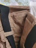马登女装 灯芯绒复古半身裙秋季新款纯棉洗水铅笔裙高腰直筒裙子 米卡棕 附赠腰带马登工装 M 实拍图