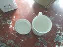 天城一品 陶瓷杯酒店宾馆会议白瓷茶杯办公室盖杯茶杯带盖杯喝水杯子定制 景式金边杯 实拍图