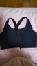 ubras中高强度运动文胸女士内衣女无钢圈美背胸罩 黑色 XL  实拍图