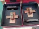 圣匠鲁班鲁班锁公司活动伴手礼品可定制送领导中式商务礼物送客户桌面摆件 花梨木、黑檀木 厚德载物（已经刻好） 实拍图