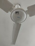 美的（Midea） 吊扇48/56吋家用客厅电风扇轻音铁叶大风力宿舍工厂楼顶扇吸顶风扇 白色 FC140-BA（56寸/1.4米） 实拍图