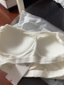 俞兆林2件装吊带背心女带胸垫一体式文胸内搭美背防走光打底外穿内衣 平口小吊带（黑色+白色） 均码 （80-135斤） 实拍图