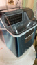 沃拓莱（Watoor） 制冰机商用全自动小型奶茶店30kg方冰家用KTV酒吧轰趴食堂35公斤冰块机迷你制冰机 30KG-24冰格-接桶装水【升级款】 实拍图