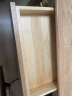 源氏木语 实木书桌简约现代橡木办公桌书房电脑桌北欧一体家用桌子 白橡木原木书桌两抽1.4米 组合 晒单实拍图