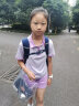 迪士尼（Disney）女童夏季套装短袖POLO衫韩版中大童学院风女孩运动短裤儿童两件套 紫色 套装【无包】 160 晒单实拍图
