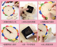 玩控幼儿园自制玩教具儿童手工钟表材料diy手工制作时钟diy科学小实验 太阳花 实拍图
