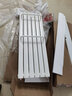 亿润暖气片家用水暖壁挂式换热器过水即热式水暖厨房卫生间暖气片 6片*带两根毛巾弯 1200mm 实拍图