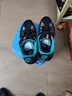 科比纪念版篮球鞋男毒液5青年学生儿童皮面防水运动鞋6欧文7防滑耐磨摩擦有声音速9实战水泥地高帮战靴8 80235黑绿 偏小，加大一码拍 41 实拍图