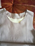 艾绅杰2件装无痕保暖背心女加绒加厚德绒蚕丝贴片内衣发热秋冬打底吊带 2件杏色 XL 实拍图