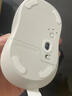 罗技（Logitech）优选系列 M750无线蓝牙双模鼠标舒适手感静音鼠标跨屏操作办公鼠标苹果MAC笔记本无线鼠标ipad M750 白色中手型 实拍图