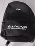 李宁书包男夏季新款大容量初高中学生双肩包女运动休闲旅行电脑背包 R122新基础黑 实拍图