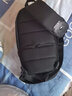 星羽狼斜挎包男士胸包通勤单肩PC硬壳包户外骑行运动包 纤维纹 实拍图