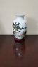 梓琦景德镇陶瓷器中式花瓶摆件酒柜玄关家居装饰品工艺品博古架摆设品 花好月圆三件套配龙架木底座 实拍图