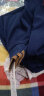 冰悦诗女士运动服套装女夏时尚两件套2024新款韩版立领洋气休闲裤套装 宝蓝色 L适合101-110斤 晒单实拍图