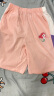 迪士尼（Disney）女童短裤夏季薄款儿童中裤大童五分裤女孩外穿速干运动裤子 粉色SP98309 150CM 晒单实拍图