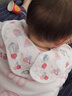 贝肽斯口水巾婴儿围嘴新生宝宝纯棉防水吐奶吃饭春夏款柔软透气围兜脖围 果味闪闪(花瓣款 5条装)  通用25×25cm 实拍图