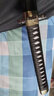 古羽航海贼王索隆三刀日本竹木刀动漫男生cosplay武士道具模型玩具 秋水 附带刀架+可背刀袋 实拍图