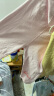 舒贝怡2条装婴儿裤子新春季款男宝宝高腰护肚睡裤儿童秋裤女 粉色 110CM 实拍图