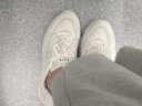 来者龙（LAIZHELONG）男鞋春夏季新款运动休闲鞋透气情侣板鞋小白鞋增高老爹鞋男 白色 网面 41-标准运动码鞋 实拍图