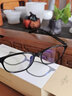 colore.in防蓝光老花镜女士高清中老年人时尚超轻高档老花眼镜老光老花眼男 亮黑 防蓝光老花+200度 55-57岁 实拍图