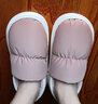 恋家拖鞋女厚底踩屎感保暖家居室内防滑情侣棉拖鞋男士简约防水ins软 杏仁粉 38-39 (250mm) 适合37-38脚穿 实拍图