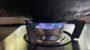 迅达（XUNDA）燃气灶液化气灶家用 煤气灶双灶具 嵌入式台式两用 4.5KW旋流猛火灶 不锈钢面板 Q1SA液化气 实拍图