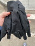 迪卡侬户外跑步轻薄舒适保暖触屏手套纯黑色XL-4564124 晒单实拍图