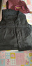 西裕寒羊 羊毛马甲男士中老年人棉马夹皮毛一体坎肩加绒保暖真羊皮背心 黑色【活里活面】 2XL 实拍图