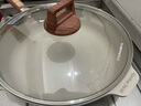 cookerbene平底锅不粘锅麦饭石色加深煎锅家用大容量煎炒锅电磁炉燃气通用 30cm深煎锅（煎炒两用）全新升级 实拍图