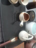 石匠同丰 整套乌金石茶盘茶具套装 功夫茶台 盖碗茶杯茶壶茶托盘套装 方寸（乌金石磨砂面） 50*25*3cm 实拍图