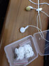 JZEPHF 适用于 苹果三星步步高小米华为小耳麦耳机耳塞耳棉耳绵套海绵套海棉套子 白色20个一包 实拍图
