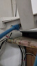 晶华 六类双屏蔽网线 千兆Cat6类纯铜网络连接线 家用工程脑宽带监控8芯双绞跳线 蓝色3米 W130H 实拍图