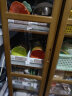 家の物语（KATEI STORY）日本进口厨房碗碟收纳架塑料餐盘整理储物柜置物架餐具水槽沥水架 盘子收纳架 窄款 1个装 实拍图