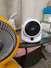 欧仕浦（OSUP）取暖器家用电热扇卫生间小型暖风机桌面电暖器循环冷热风扇办公室小太阳德国黑科技冷暖两用浴室 暖风循环扇-标准版 实拍图