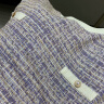 百图betu女装秋季新款卫衣法式小香风长袖圆领宽松卫衣女2308T24 紫色 M 晒单实拍图