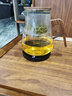 邦田（Bonston）飘逸杯一键过滤磁吸泡茶壶胡桃木高档玻璃内胆耐热泡茶杯整套茶具 【保温套装】800ml+恒温宝 实拍图