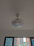 艾美特（Airmate）吊扇灯隐形风扇灯餐厅正反转吊灯卧室客厅家用直流变频装饰扇LED灯具灯饰 FZD3615R 实拍图