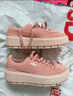 彪马（PUMA）【厚底鞋】复古增高松糕鞋女低帮休闲鞋PLATFORM365830 桃粉色-05 40 实拍图