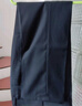 红豆西裤男【免烫垂顺抗皱】商务黑色西装裤职业休闲裤子男西服裤子 藏青【厚款 随心裁 裤线定型】 33 实拍图