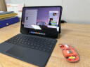 stiger透明机甲适用苹果华为无线鼠标蓝牙三模MateBook PadPro笔记本平板台式电脑办公游戏MacBookPro橙色 实拍图