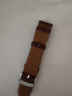 华为适用于Watch4 Pro表带真皮运动手表gt3新款buds/gt2/非凡大师手表腕带男士 【新款】真皮表带可可棕（22mm）简装 实拍图