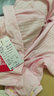 优奇婴儿衣服夏季薄款纯棉连体衣新生幼儿睡衣宝宝纱布哈衣夏装空调服 纯棉款【闭档】荆粉 66cm 实拍图