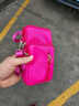 手机包女斜挎包新款韩版夏天迷你小包包放手机袋挂脖装零钱包CF 玫红【大号】升级版 实拍图