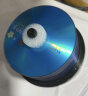 JVC/杰伟世 DVD-R 光盘/刻录盘 16速4.7GB 蓝樱办公系列 桶装50片 空白光盘 实拍图