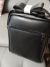 PLOVER竖款手提包男商务休闲牛津布包男士公文包尼龙帆布单肩斜挎男包包 黑色小号 实拍图