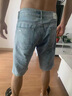 衣然呈品破洞牛仔短裤男宽松潮流外穿中裤潮牌马裤夏季薄款休闲五分裤子男 浅蓝色 L 【建议110-130斤】 实拍图