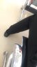 马尼亚袋鼠（MANIYADAISHU）新款商务男西装裤男直筒正装裤青年韩版修身上班职业装男士西裤子 黑色 38码（2.9尺） 实拍图