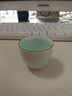 祥业主人杯功夫茶杯品茗杯白瓷个人杯陶瓷日式加厚泡茶茶具哑光脂白 青釉款 实拍图