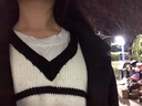 乐芬兰赫本风毛呢大衣女装2024春秋韩版黑色中长款过膝呢子大衣加厚外套 黑色 加厚 S【建议90-105斤】 实拍图