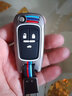 创勋（CHUANGXUN）适用于别克钥匙套改款新英朗钥匙包gt xt高档专用汽车扣壳男 21以前英朗【哑光枪】+【挂扣】 . 实拍图